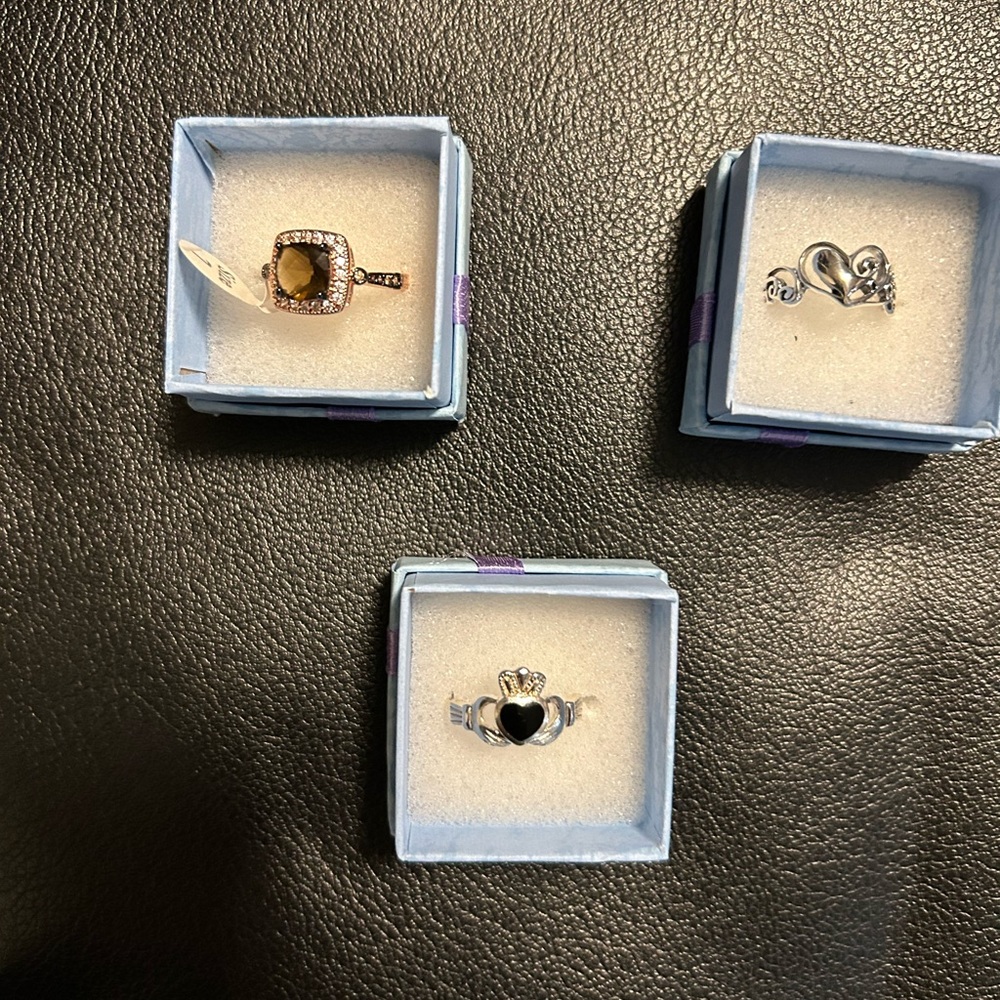 Silver Rings various sizes PICK ONE - Picture 2 of 3